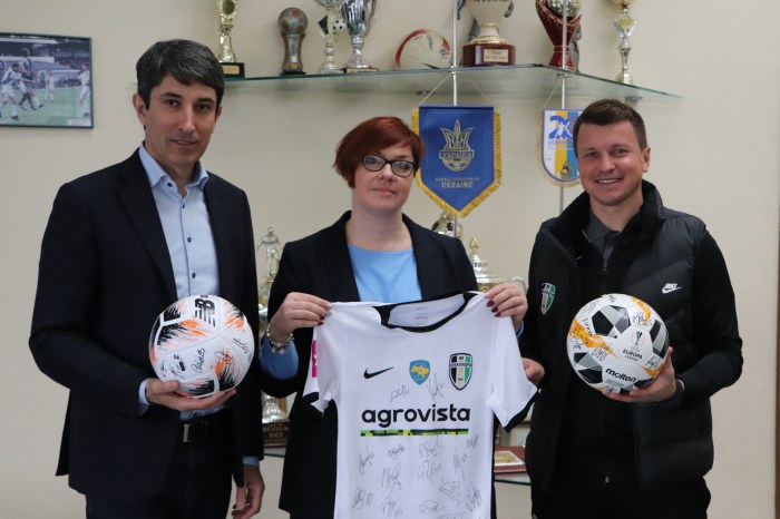 Support for the Oleksandriya football team